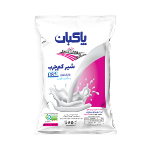 شير ESL كم چرب كيسه‌ای 800 سی سی پاكبان