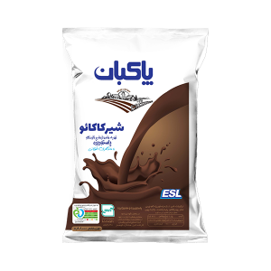 شير كاكائو ESL كم چرب كيسه‌ای 800 سی سی پاكبان