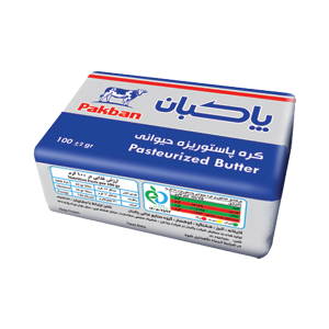 كره حيوانی پاستوريزه 100 گرمی پاكبان