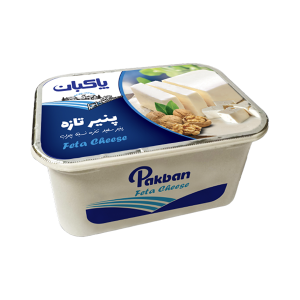 پنیر سفید 900 گرمی پاكبان
